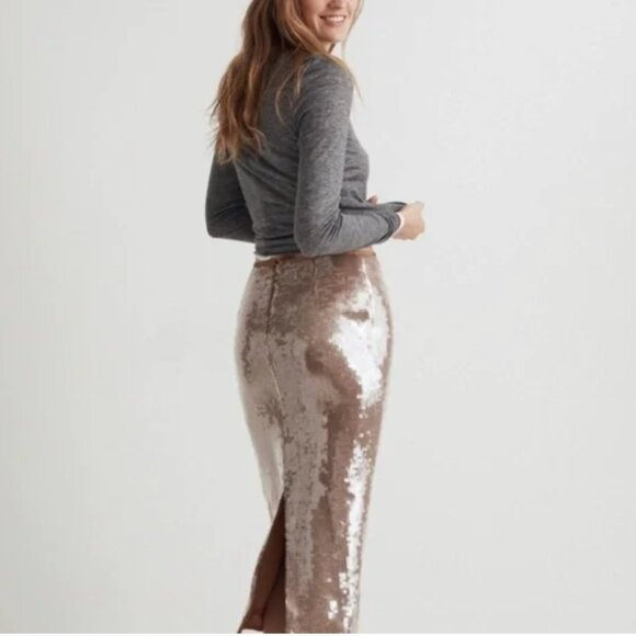 Madewell Sequin Skirt - Picture 3 of 13